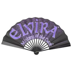 Elvira Laid Bare Double Sided XL Fan -Kreepsville Shop HWFLELB 2
