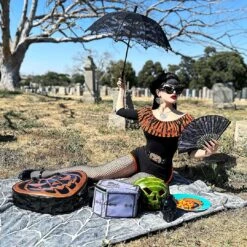 Bat Lace Parasol -Kreepsville Shop HWPBL 6