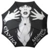 Skull Handle Elvira Classic Logo Umbrella