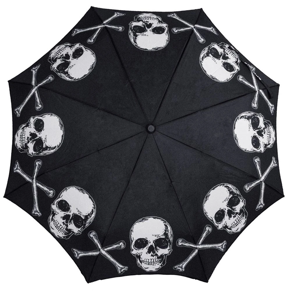 Skull Handle Anatomical Skull And Bones Umbrella 3 Skull Handle Anatomical Skull And Bones Umbrella