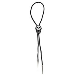Coffin Skull Bones Bolo Western Tie -Kreepsville Shop JBTCS 4