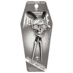 Skull Chrome Bolo Western Tie -Kreepsville Shop JBTSC 5