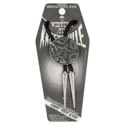 Kreepsville 666 Satanic Circle Bolo Western Tie -Kreepsville Shop JBTSS 5