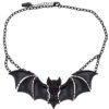 Creature Of The Night Bat Black Necklace -Kreepsville Shop JNCNBB d438afa6 4f78 404d 8c0a aada7f3853da