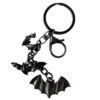 Flying Bats Charm Keychain -Kreepsville Shop KCCFB