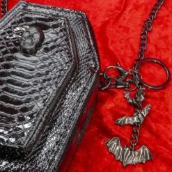 Flying Bats Charm Keychain -Kreepsville Shop KCCFB 3