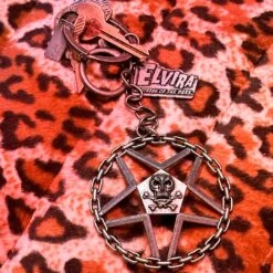 Elvira Macabre Mobile Wheel Keychain -Kreepsville Shop KCEMMW 4
