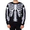 Ribcage Skeleton Bones Sweater -Kreepsville Shop MKWBBW