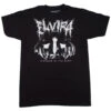 Elvira Black Metal Mens T-Shirt -Kreepsville Shop MTEBM