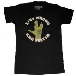 Live Wrong Fester T-shirt