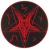 Satanic Circle XL Back Patch