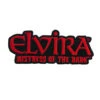 Elvira Red Logo Patch 1 Elvira Red Logo Patch -Kreepsville Shop PERT