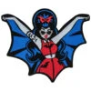 Vampire Girl Batwing Patch -Kreepsville Shop PVVGW 1