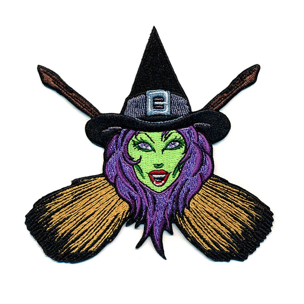 Witch Cross Brooms Patch 3 Witch Cross Brooms Patch