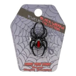 Black Widow Spider Ring 12 Black Widow Spider Ring -Kreepsville Shop RBWS 5