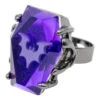 Elvira Coffin Jewel Purple Ring 1 Elvira Coffin Jewel Purple Ring -Kreepsville Shop RECP