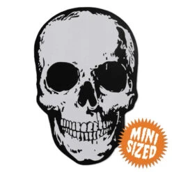 Anatomical Skull Mini Vinyl Sticker