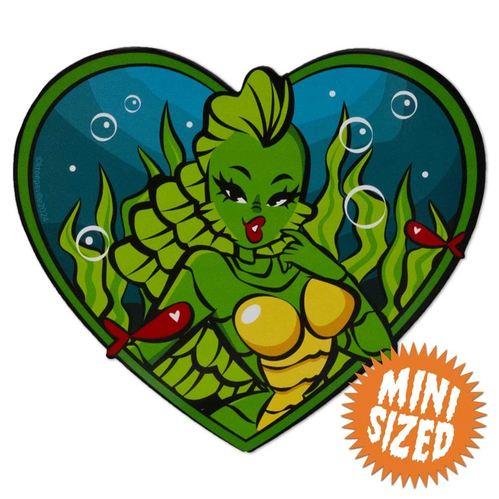 Creature Heart Mini Vinyl Sticker 3 Creature Heart Mini Vinyl Sticker
