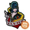 Elvira Tattoo Heart Mini Vinyl Sticker