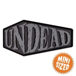 Undead Coffin Mini Vinyl Sticker