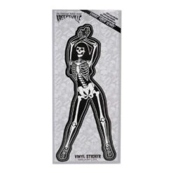 Skeleton Pin-up Arms Standing Vinyl Sticker -Kreepsville Shop VSRSPA 2